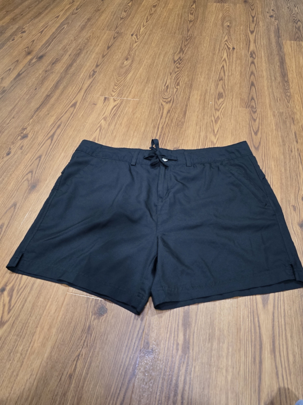 Magellan Outdoors Black Athletic Drawstring Shorts
